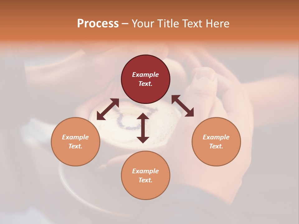 Coffeecup Breakfast Brown PowerPoint Template