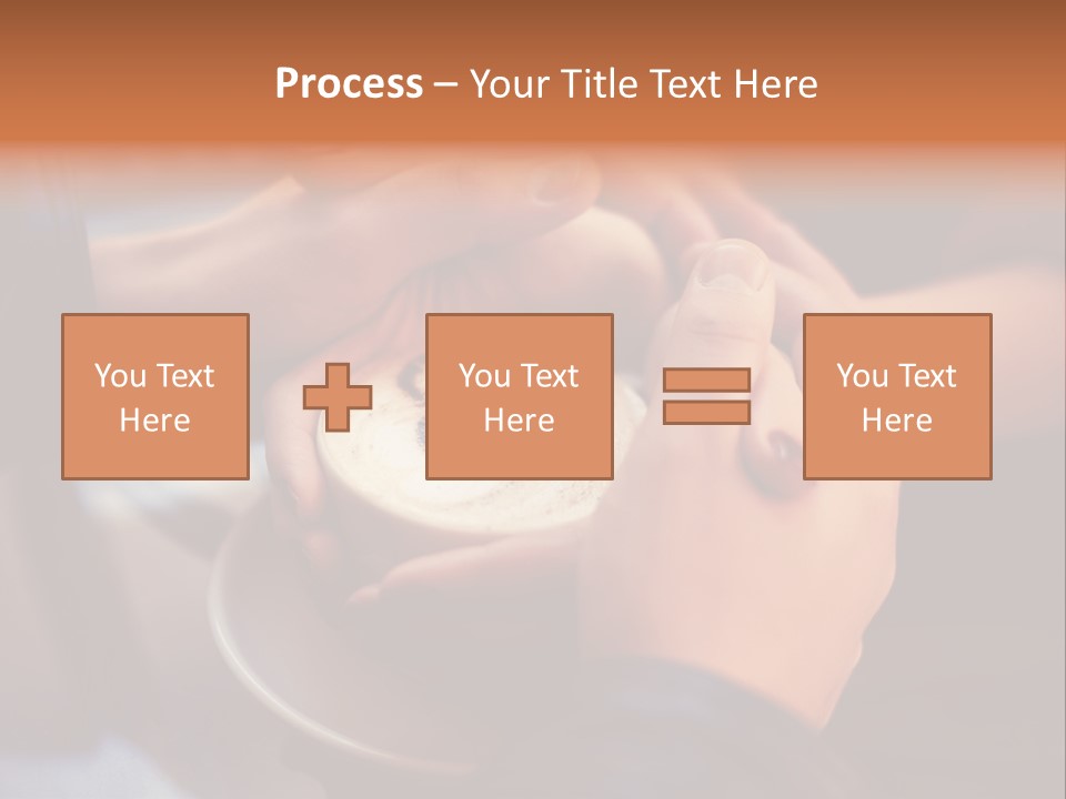 Coffeecup Breakfast Brown PowerPoint Template