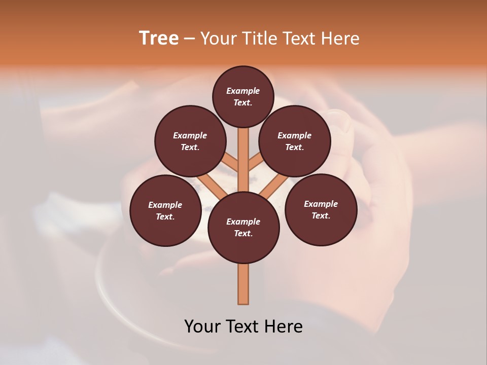 Coffeecup Breakfast Brown PowerPoint Template