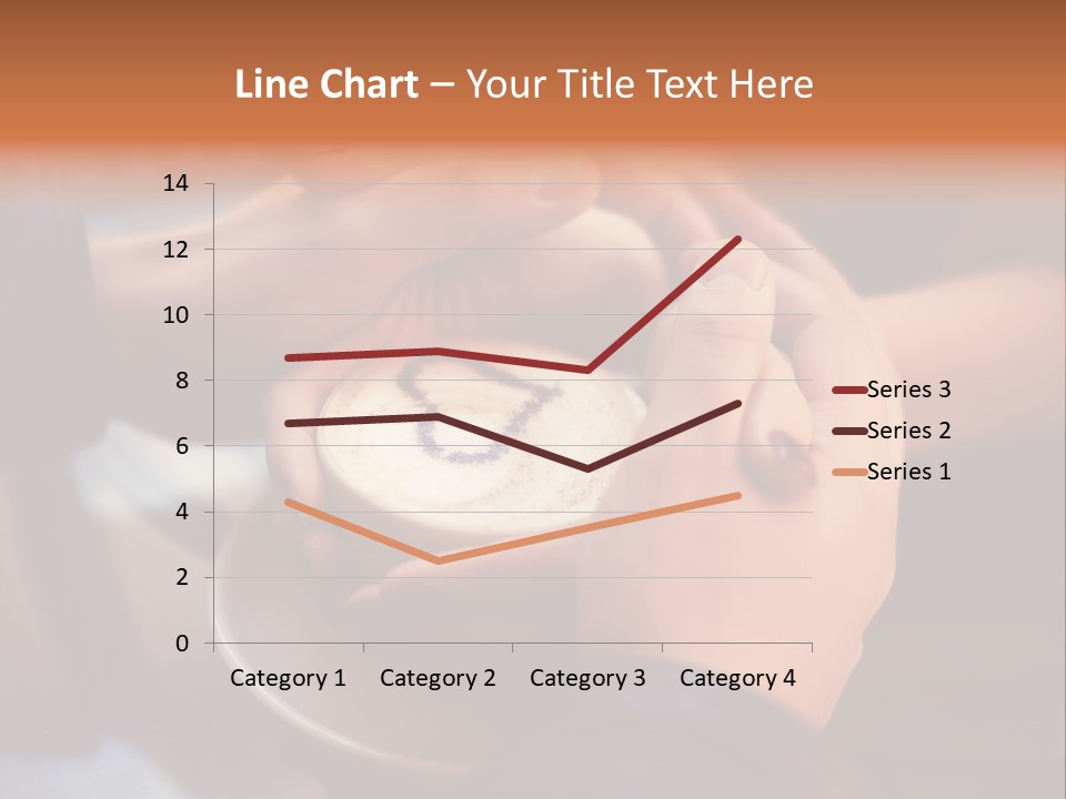 Coffeecup Breakfast Brown PowerPoint Template