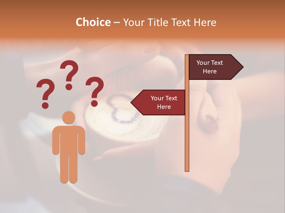 Coffeecup Breakfast Brown PowerPoint Template