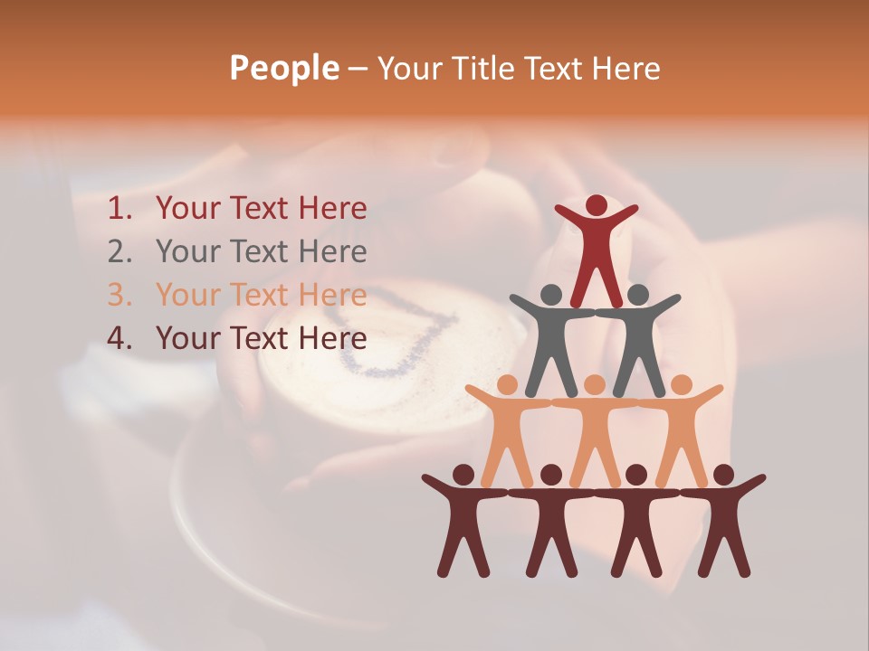 Coffeecup Breakfast Brown PowerPoint Template