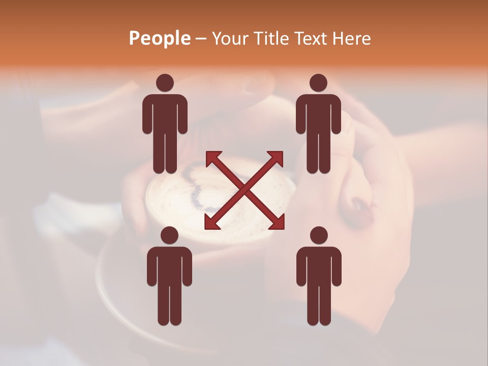 Coffeecup Breakfast Brown PowerPoint Template