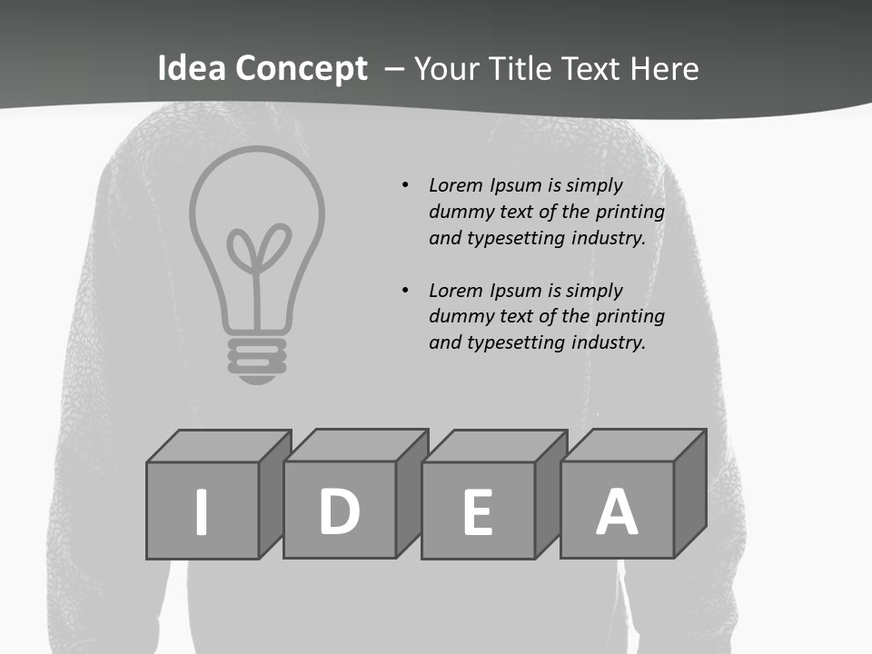 Person Burglary Robber PowerPoint Template