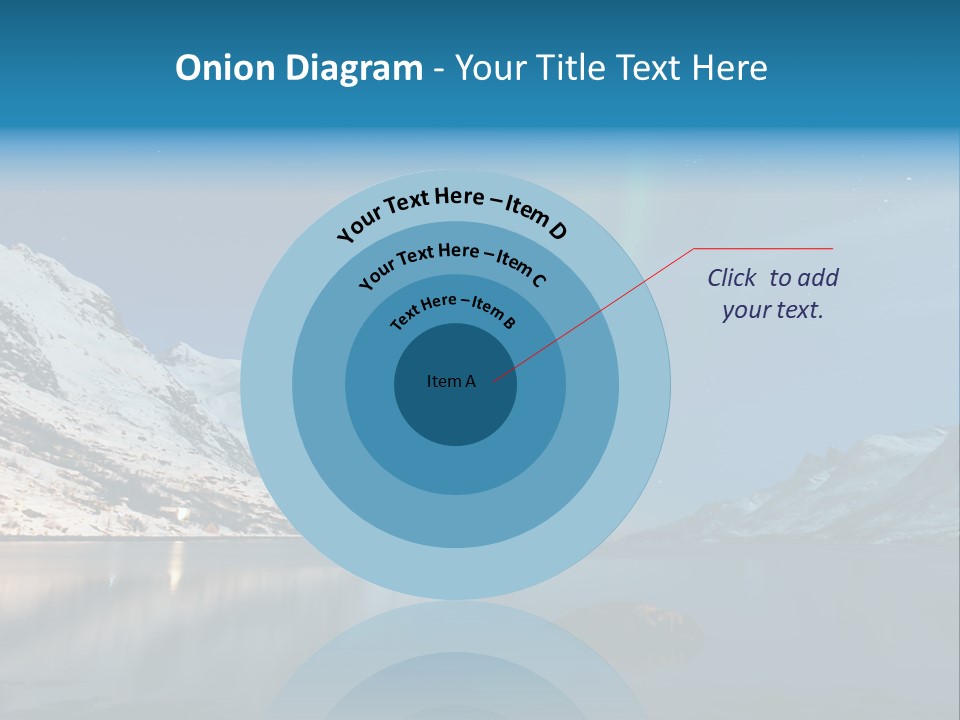 Particles Universe Green PowerPoint Template