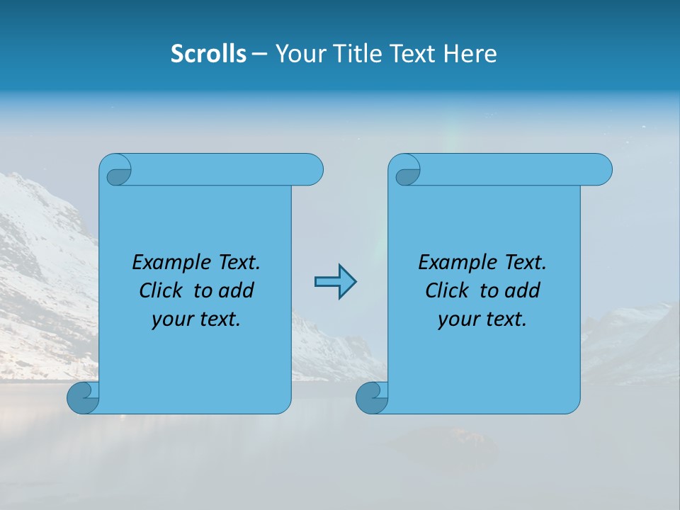 Particles Universe Green PowerPoint Template