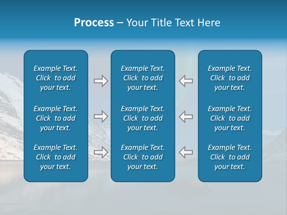 Particles Universe Green PowerPoint Template