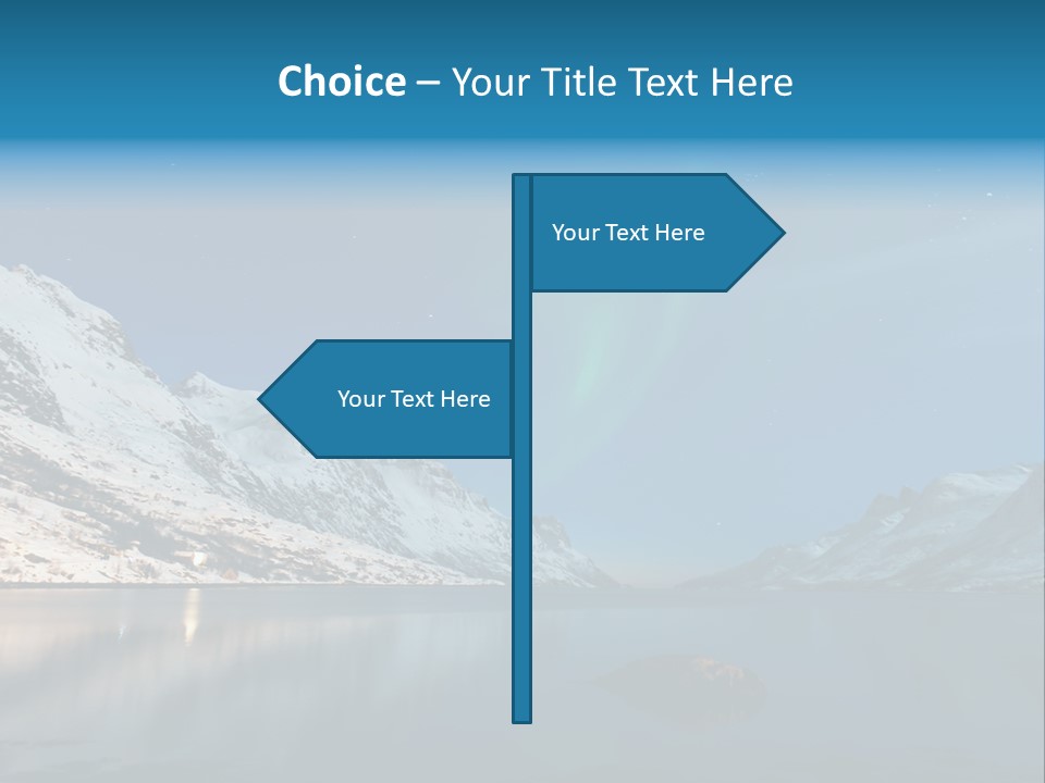 Particles Universe Green PowerPoint Template
