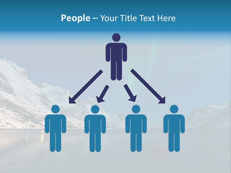 Particles Universe Green PowerPoint Template