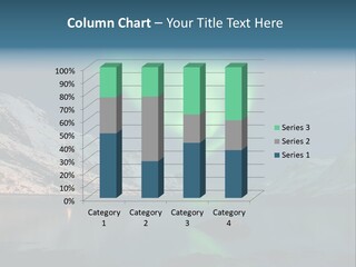 Uniqueness Display Snow PowerPoint Template