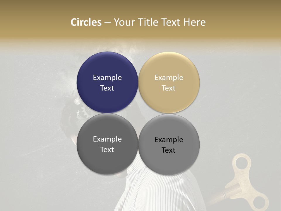 Worker Sadness Technology PowerPoint Template