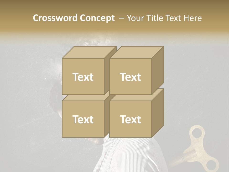 Worker Sadness Technology PowerPoint Template