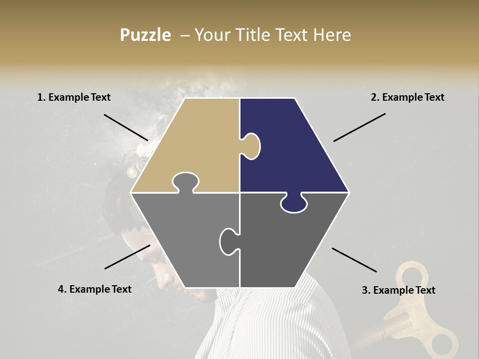 Worker Sadness Technology PowerPoint Template