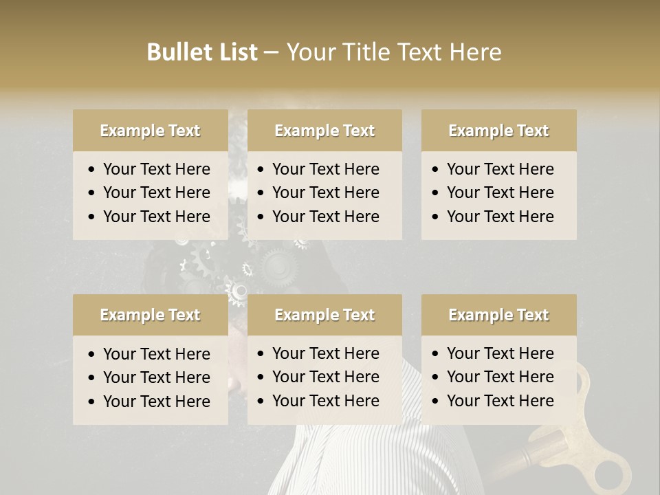 Worker Sadness Technology PowerPoint Template