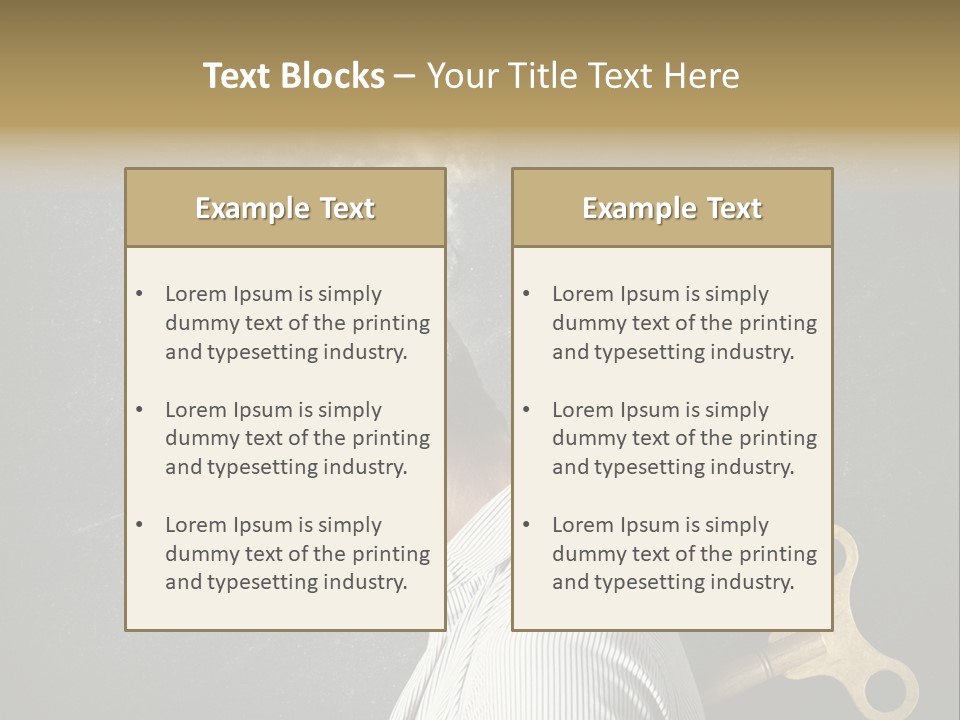 Worker Sadness Technology PowerPoint Template