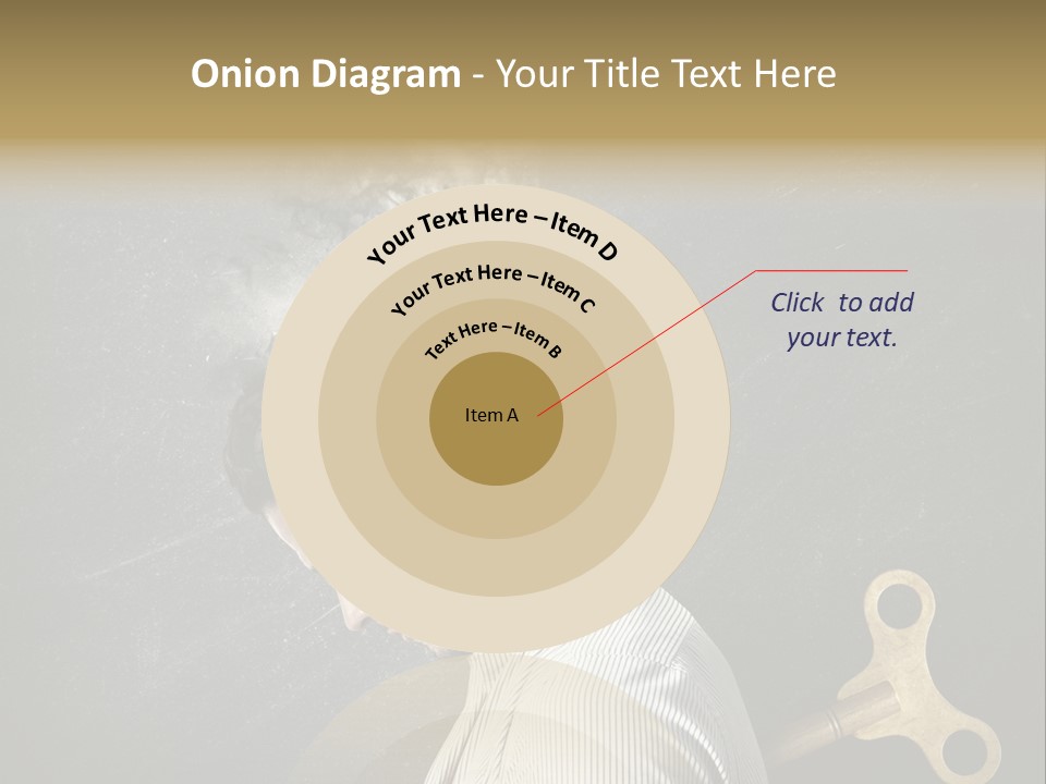 Worker Sadness Technology PowerPoint Template