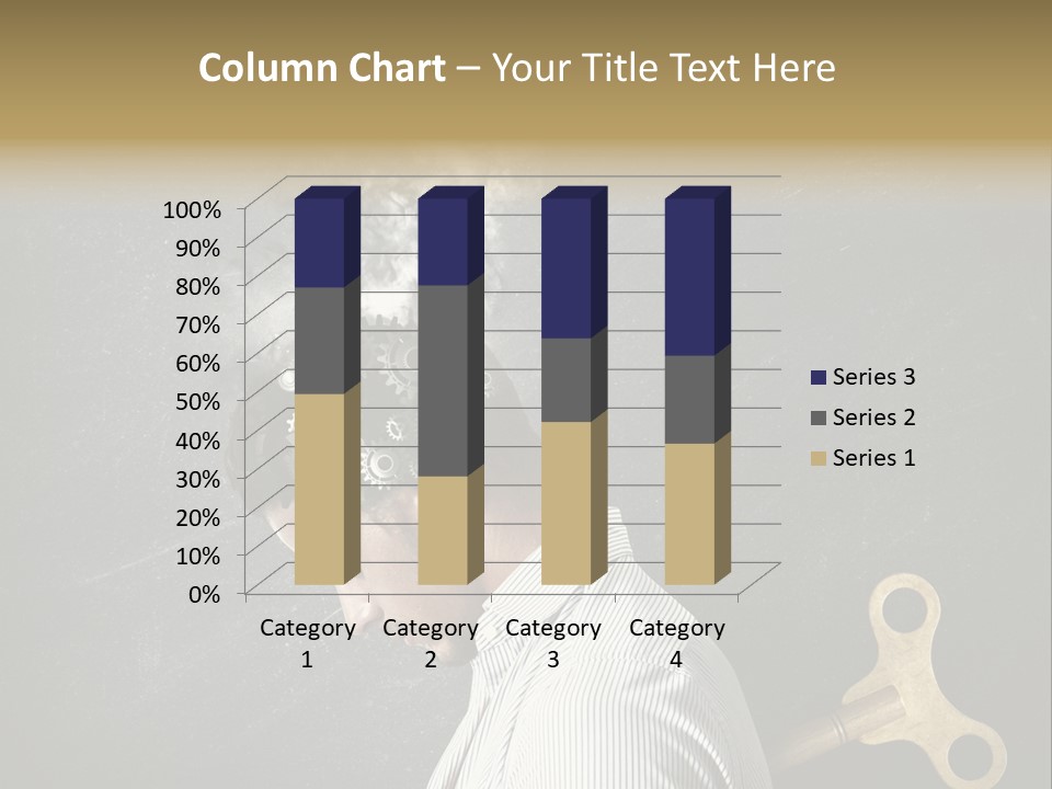 Worker Sadness Technology PowerPoint Template