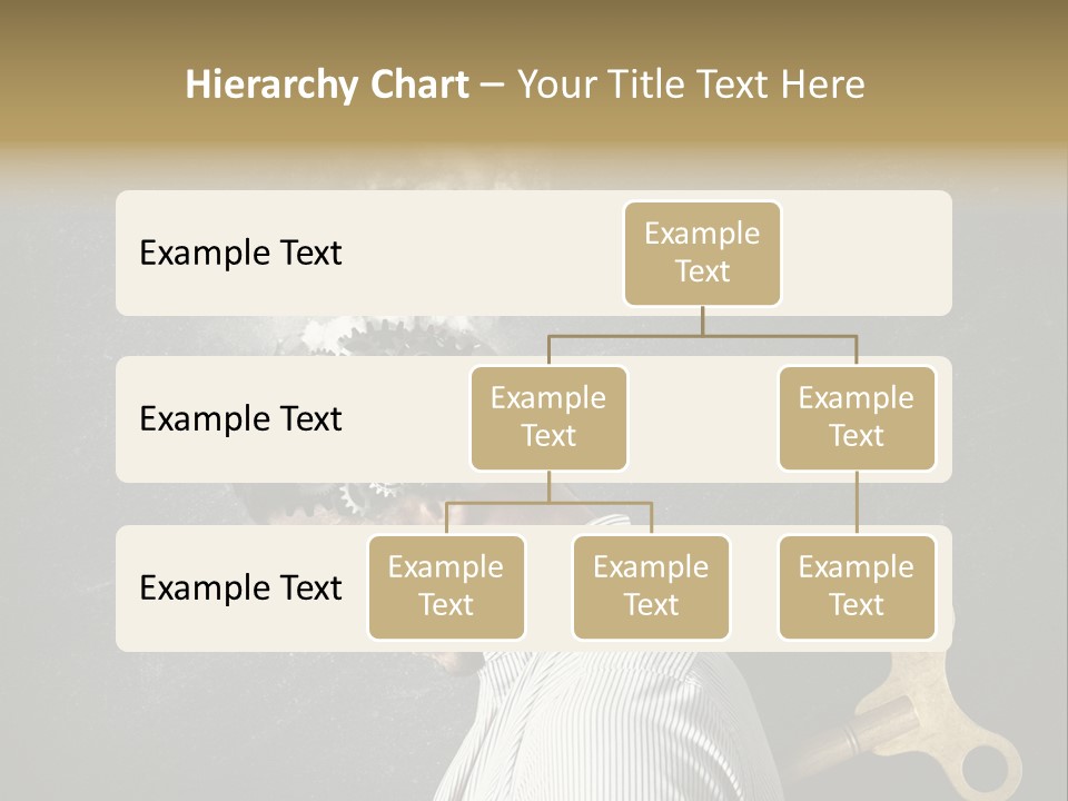 Worker Sadness Technology PowerPoint Template
