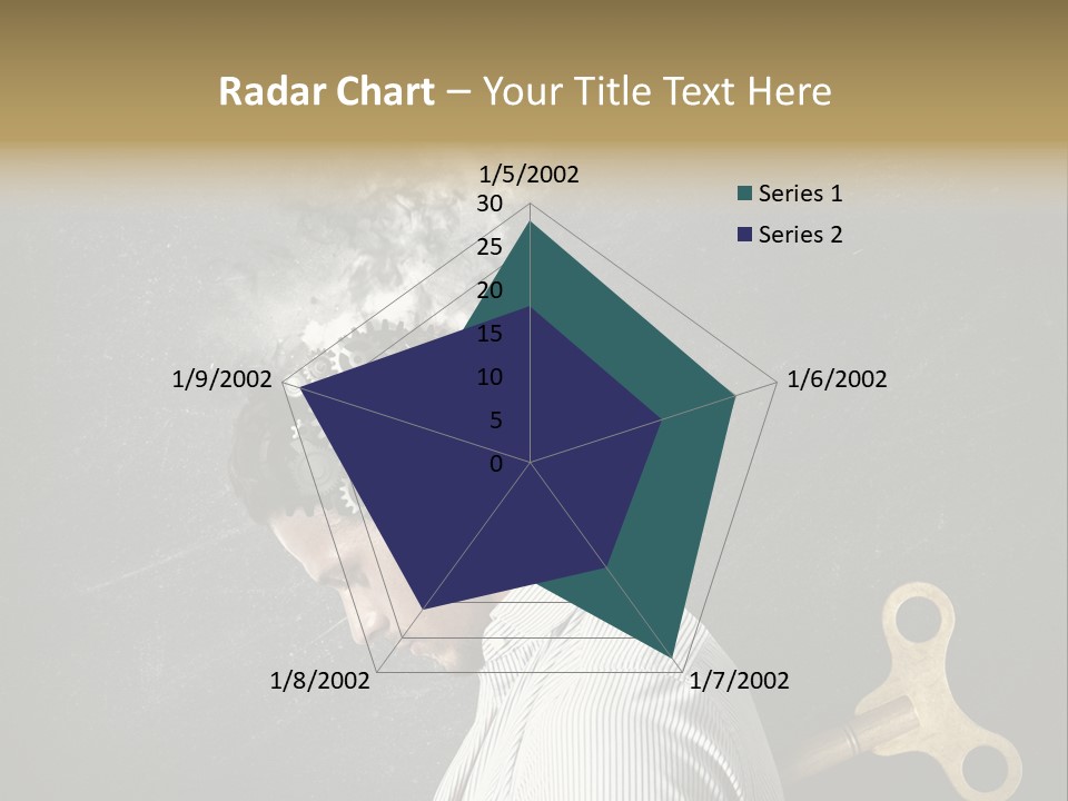 Worker Sadness Technology PowerPoint Template
