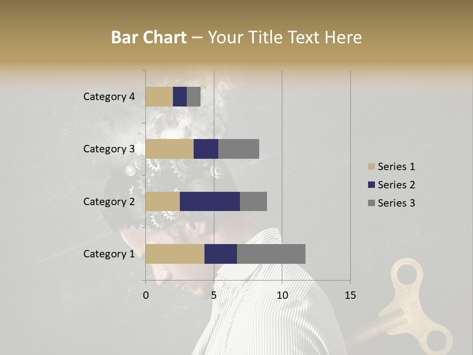 Worker Sadness Technology PowerPoint Template