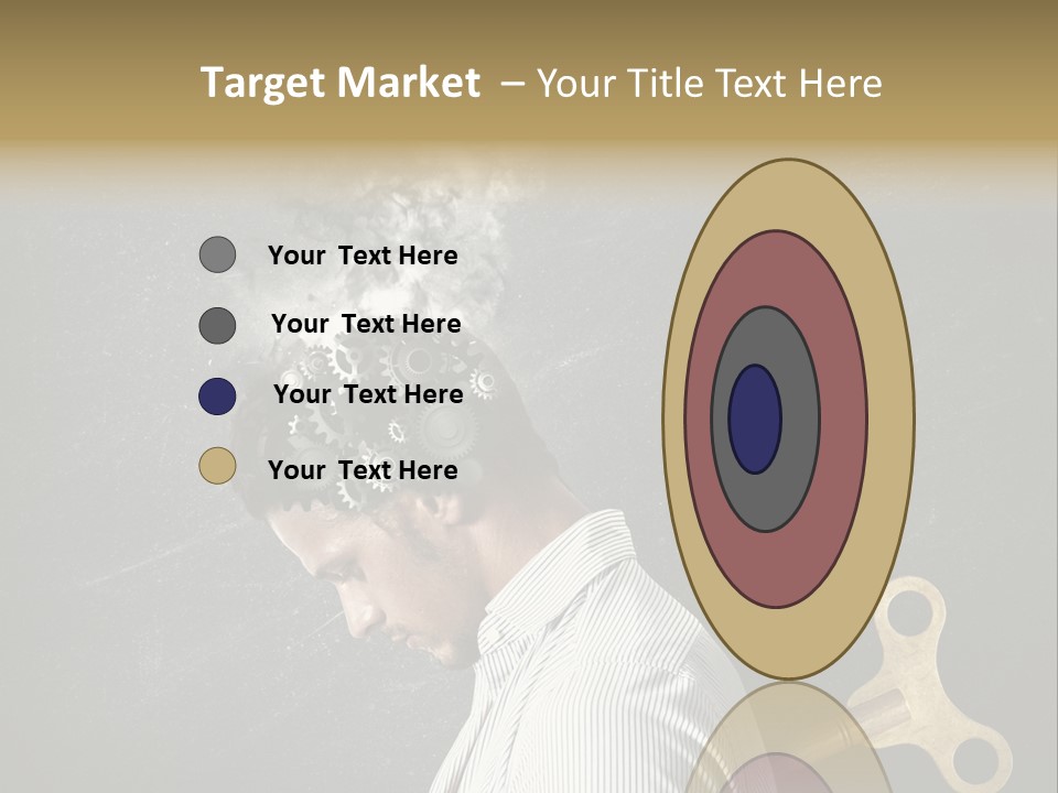 Worker Sadness Technology PowerPoint Template