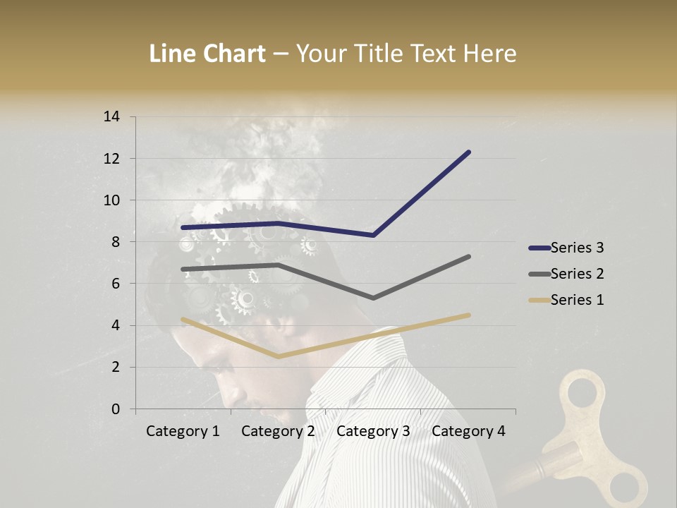 Worker Sadness Technology PowerPoint Template