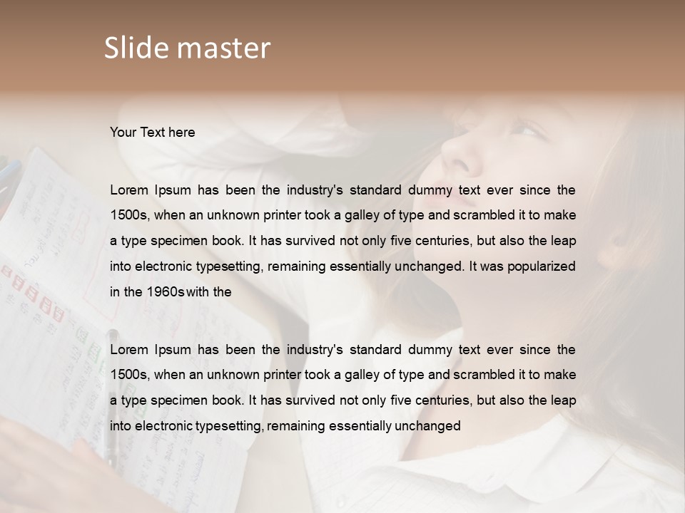 Pencil Youth Junior PowerPoint Template