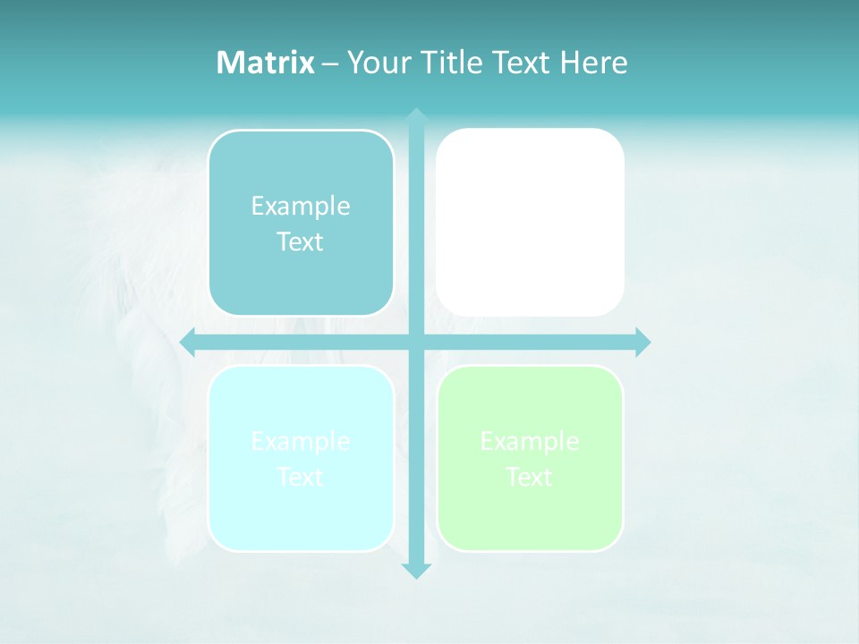 Delicate Angel Innocence PowerPoint Template