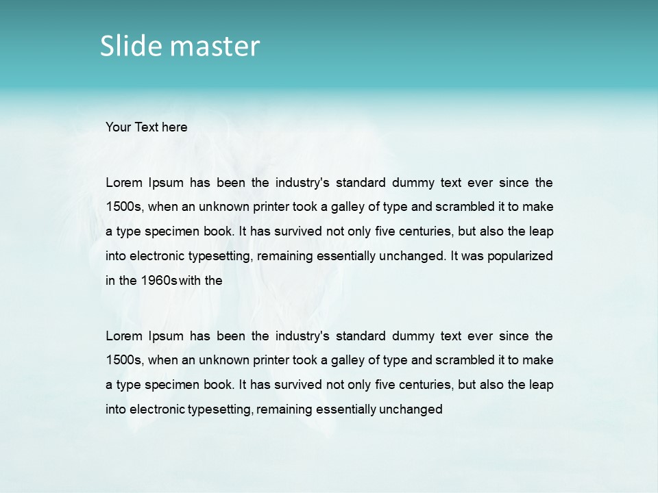 Delicate Angel Innocence PowerPoint Template