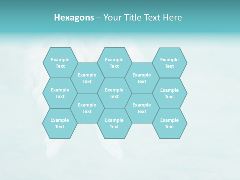 Delicate Angel Innocence PowerPoint Template