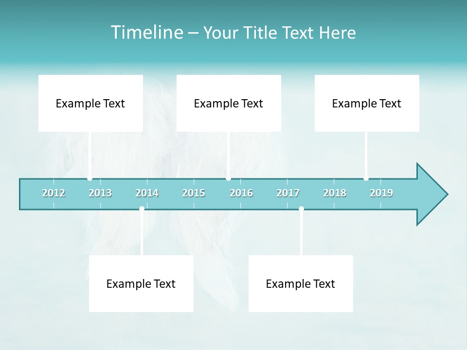 Delicate Angel Innocence PowerPoint Template
