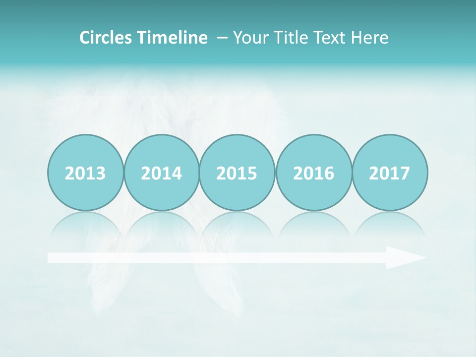 Delicate Angel Innocence PowerPoint Template