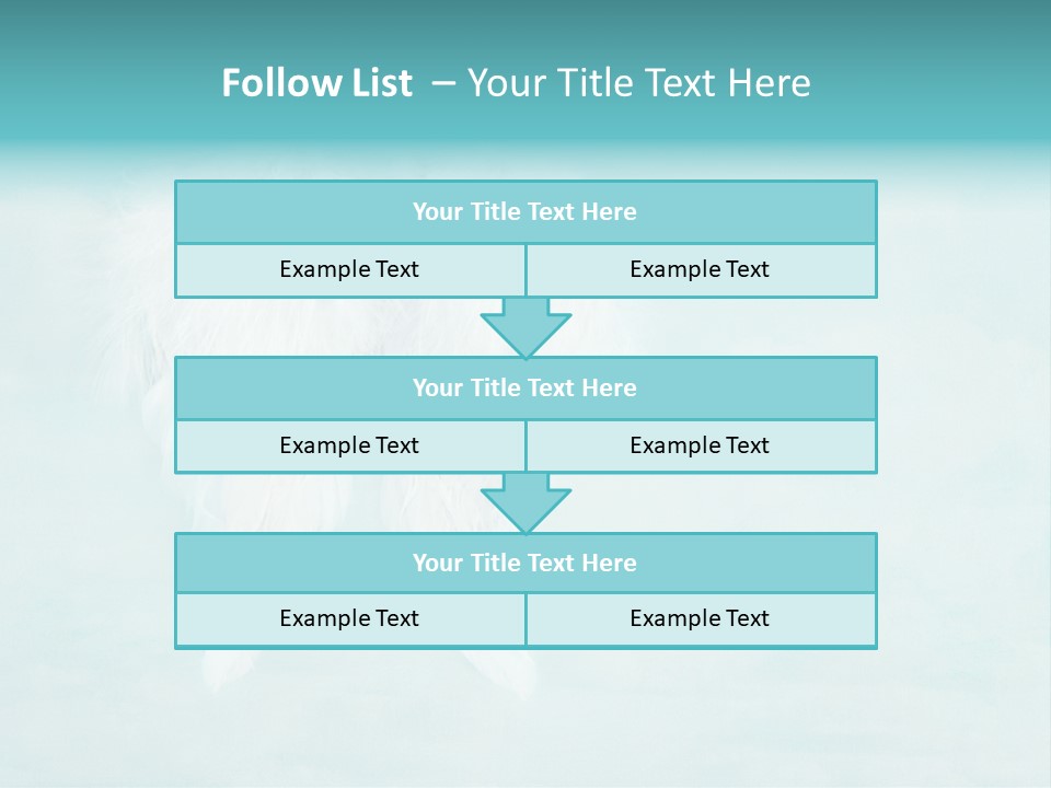 Delicate Angel Innocence PowerPoint Template