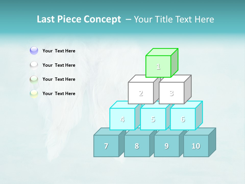 Delicate Angel Innocence PowerPoint Template