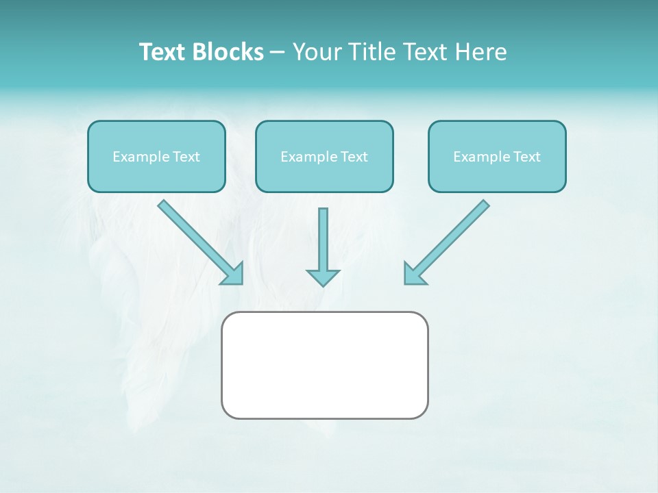 Delicate Angel Innocence PowerPoint Template
