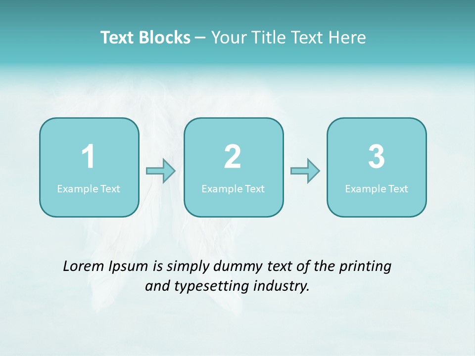 Delicate Angel Innocence PowerPoint Template
