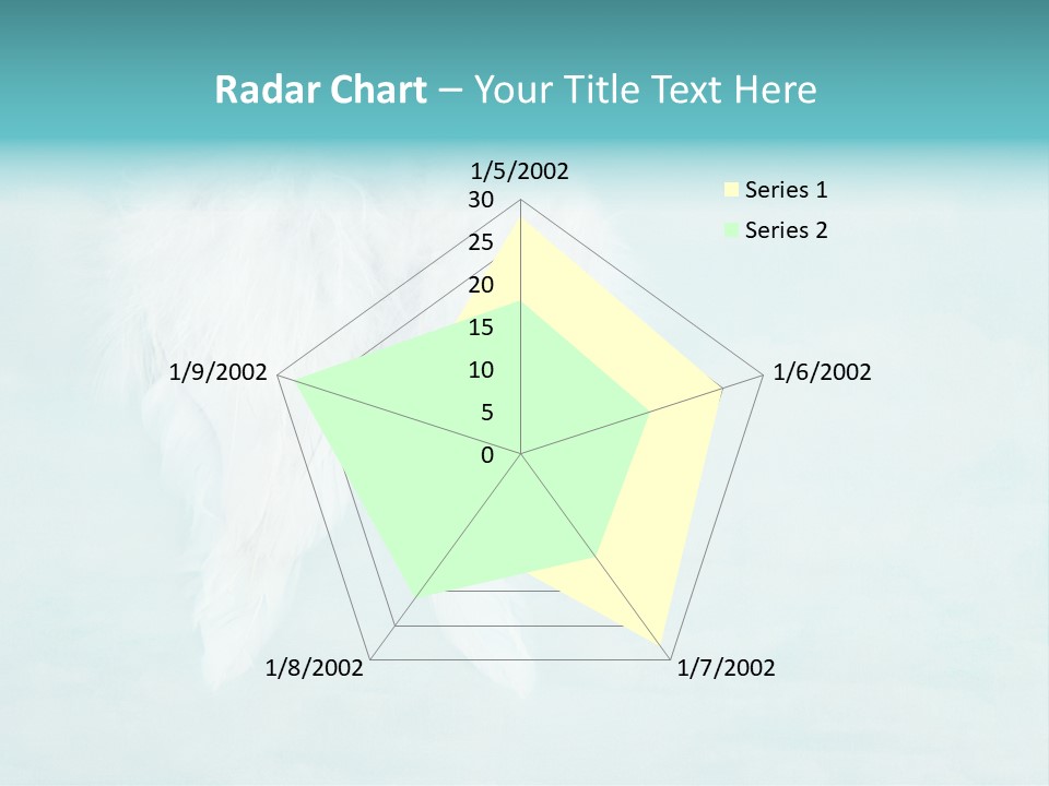 Delicate Angel Innocence PowerPoint Template