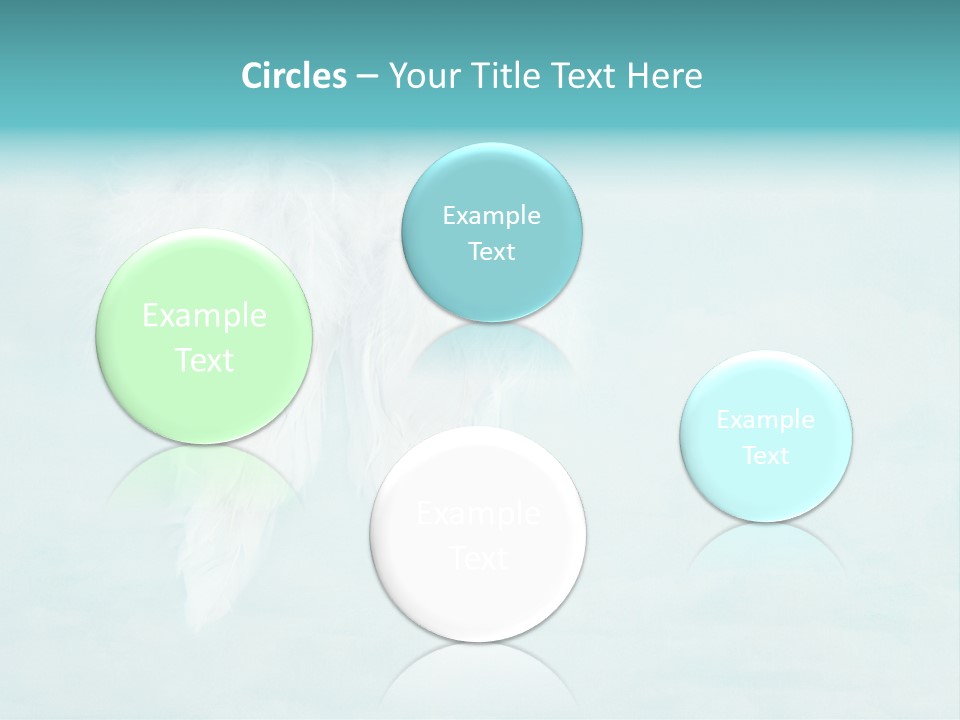 Delicate Angel Innocence PowerPoint Template