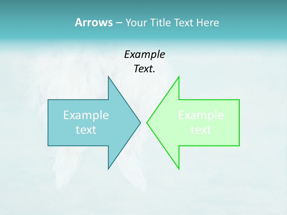 Delicate Angel Innocence PowerPoint Template