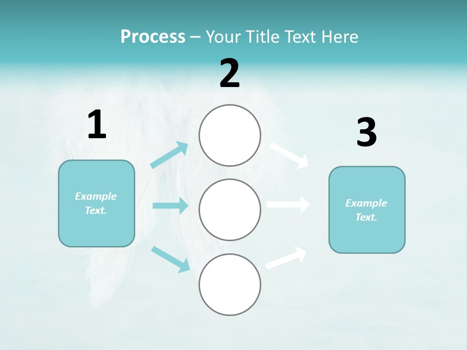 Delicate Angel Innocence PowerPoint Template