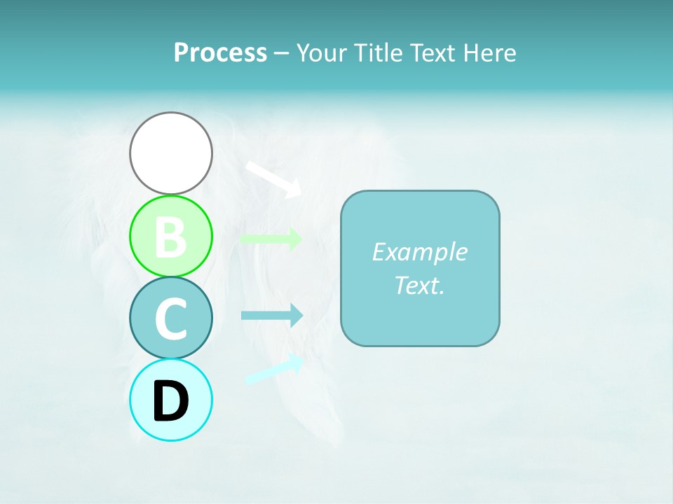 Delicate Angel Innocence PowerPoint Template
