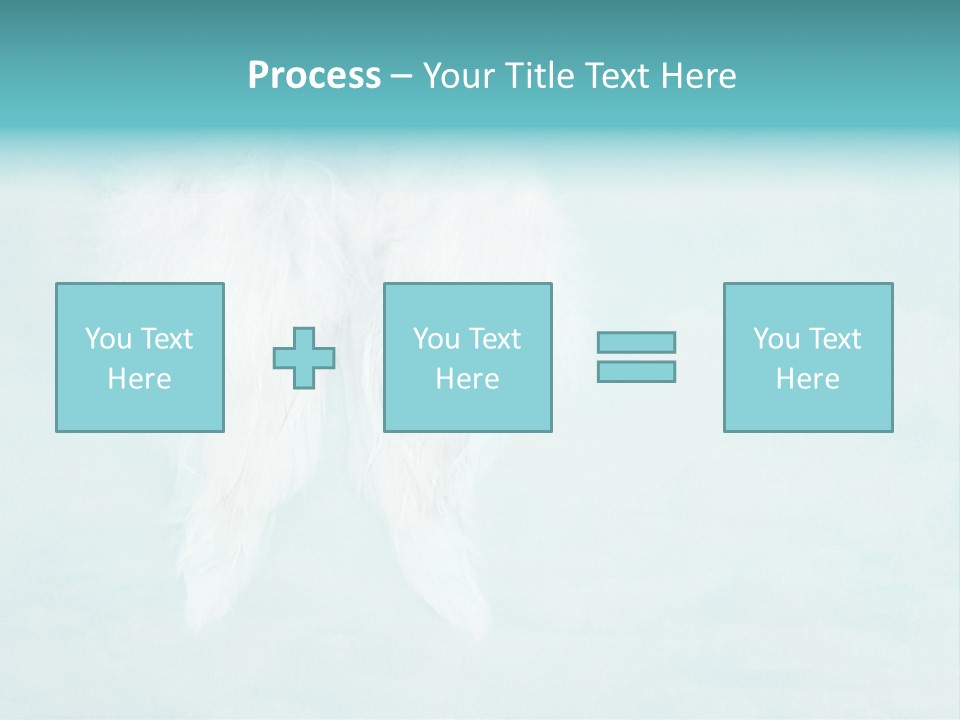 Delicate Angel Innocence PowerPoint Template
