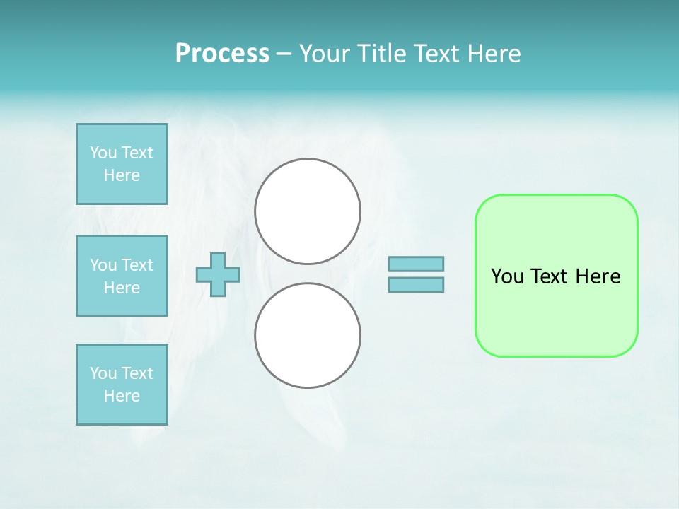 Delicate Angel Innocence PowerPoint Template