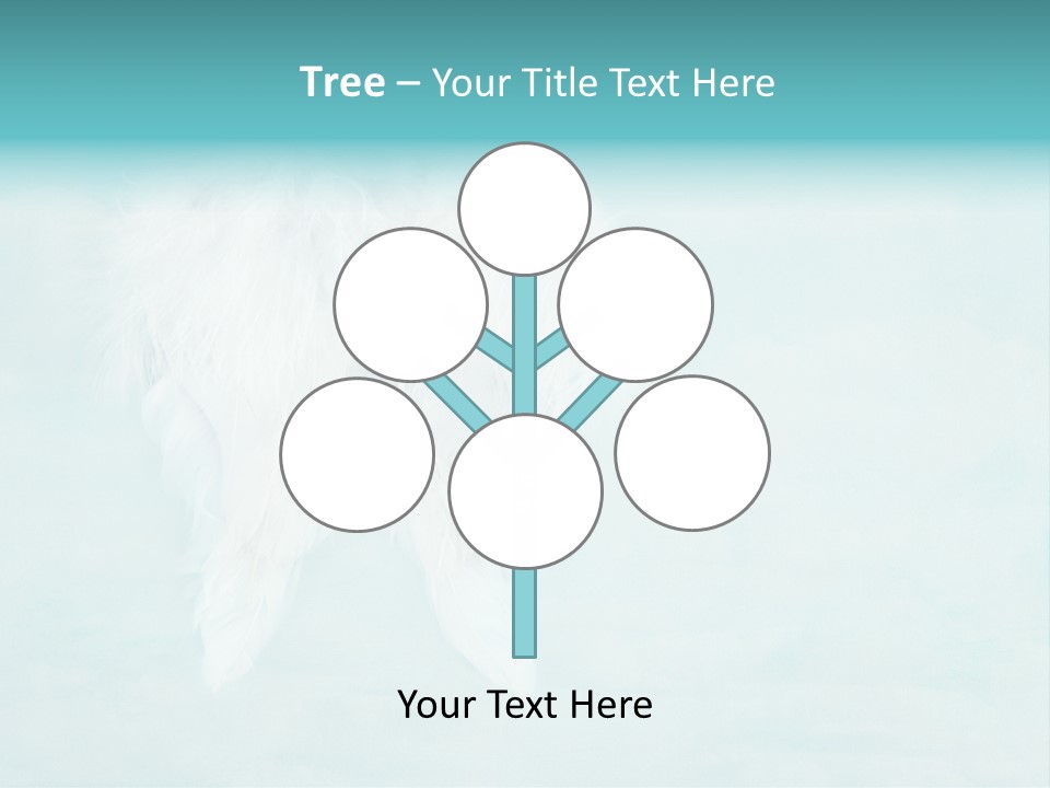 Delicate Angel Innocence PowerPoint Template