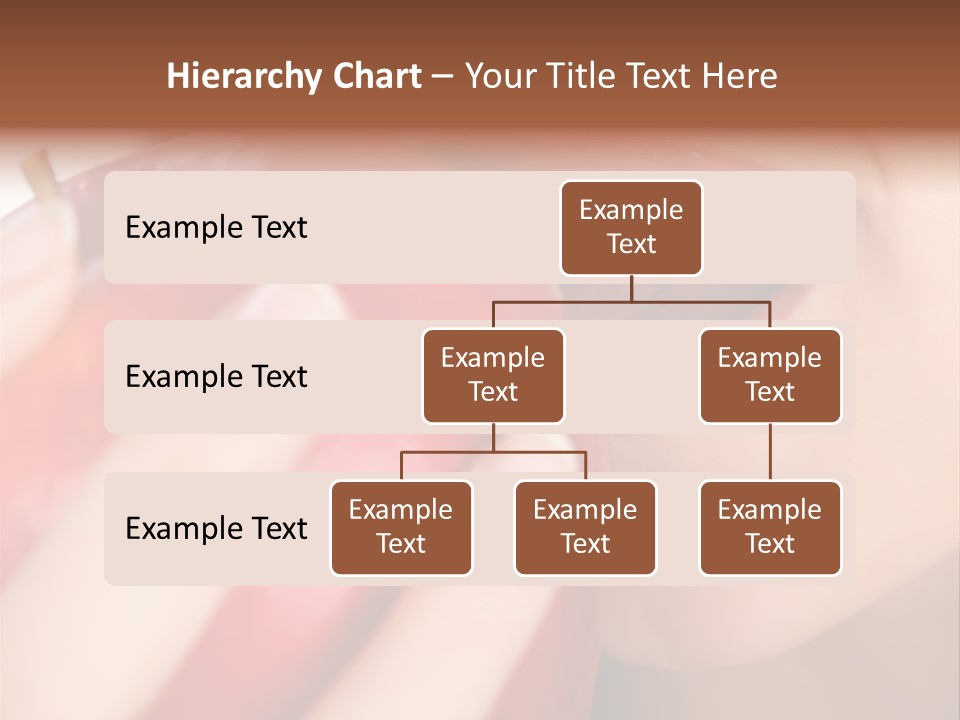 Brunette Lady Laugh PowerPoint Template