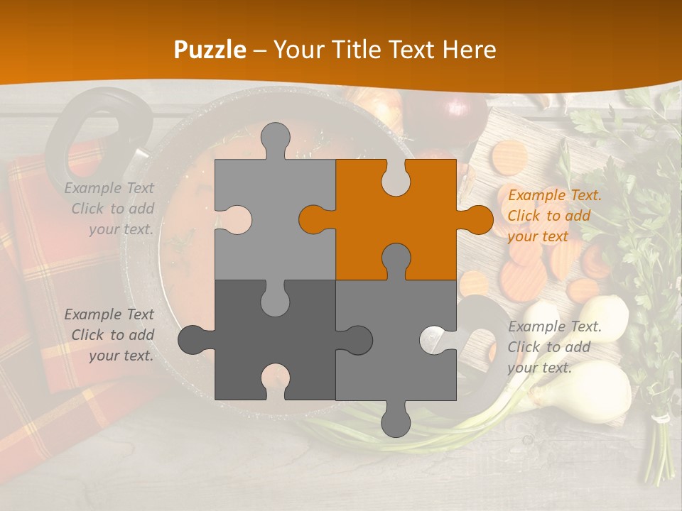 Green Gourmet Garden PowerPoint Template