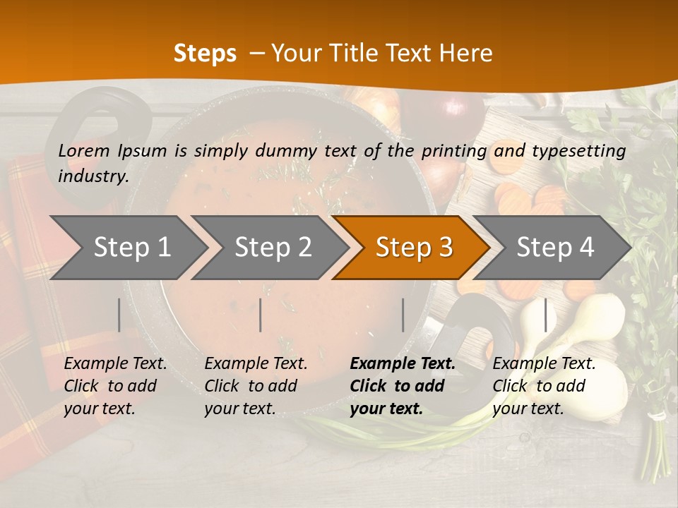 Green Gourmet Garden PowerPoint Template