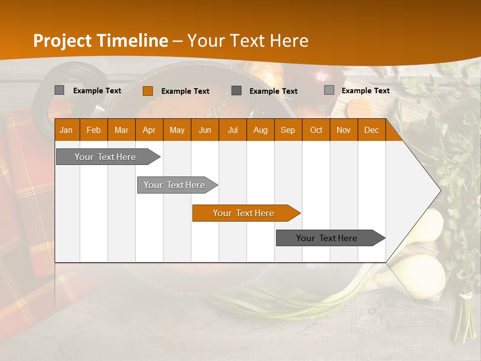 Green Gourmet Garden PowerPoint Template