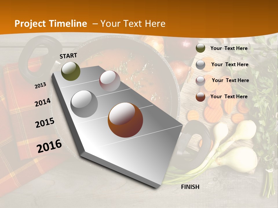 Green Gourmet Garden PowerPoint Template