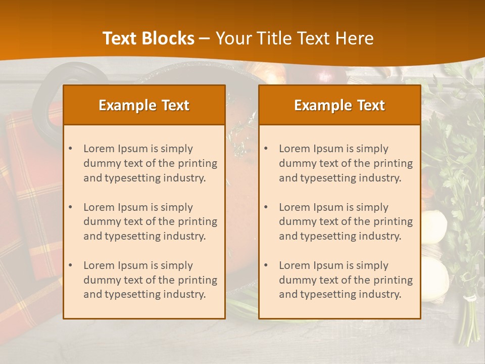 Green Gourmet Garden PowerPoint Template